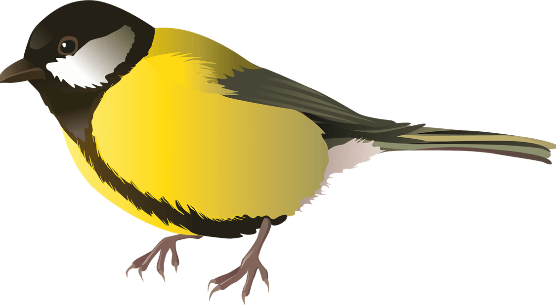 Yellow Bird PNG