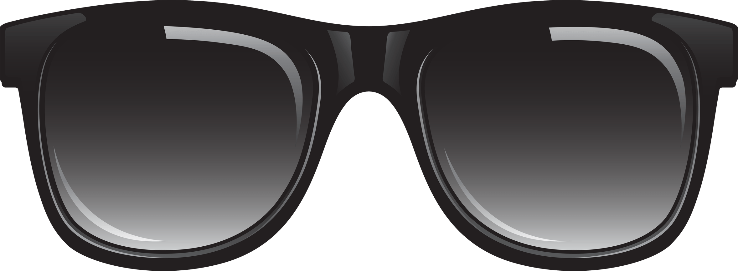 Black Sunglasses PNG