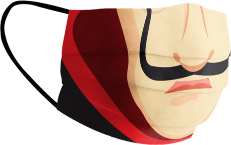 Money Heist Face Mask PNG