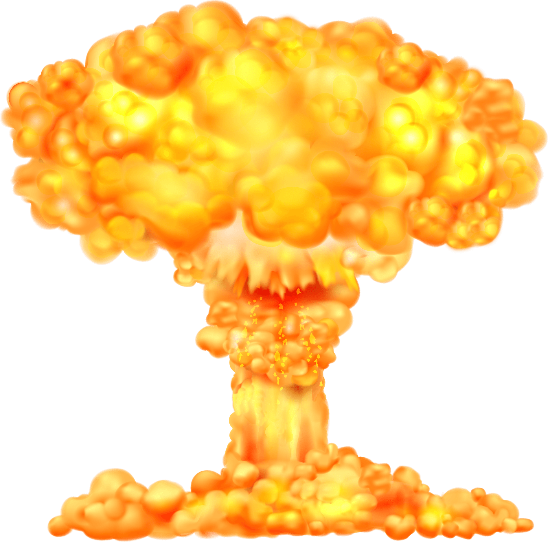 Cartoon Explosion PNG