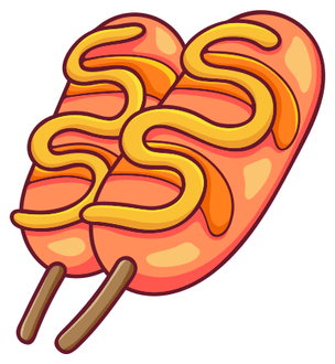Corn Dog PNG