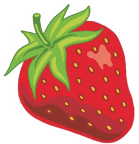 Cartoon Strawberry PNG