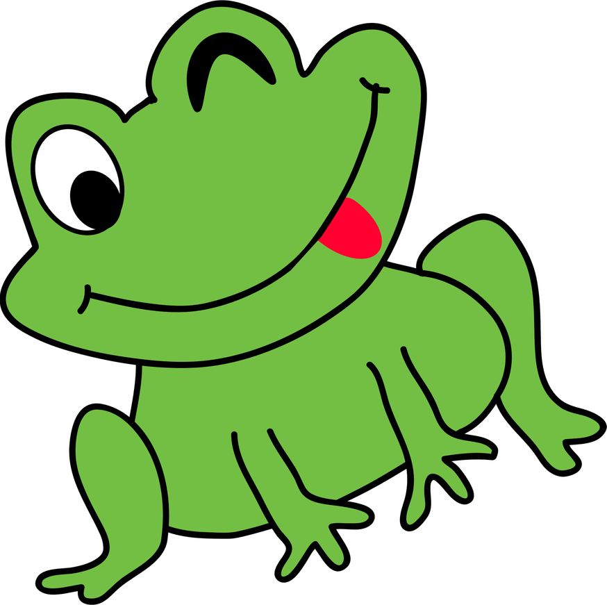 Cute Frog PNG