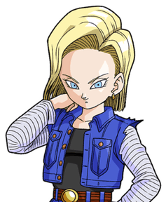 Android 18 PNG