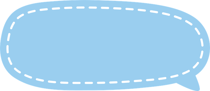 Cute Speech Bubble PNG