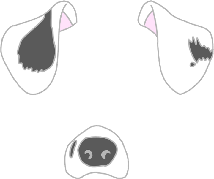 Snapchat Filter Dog PNG