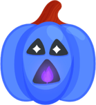Blue Pumpkin PNG