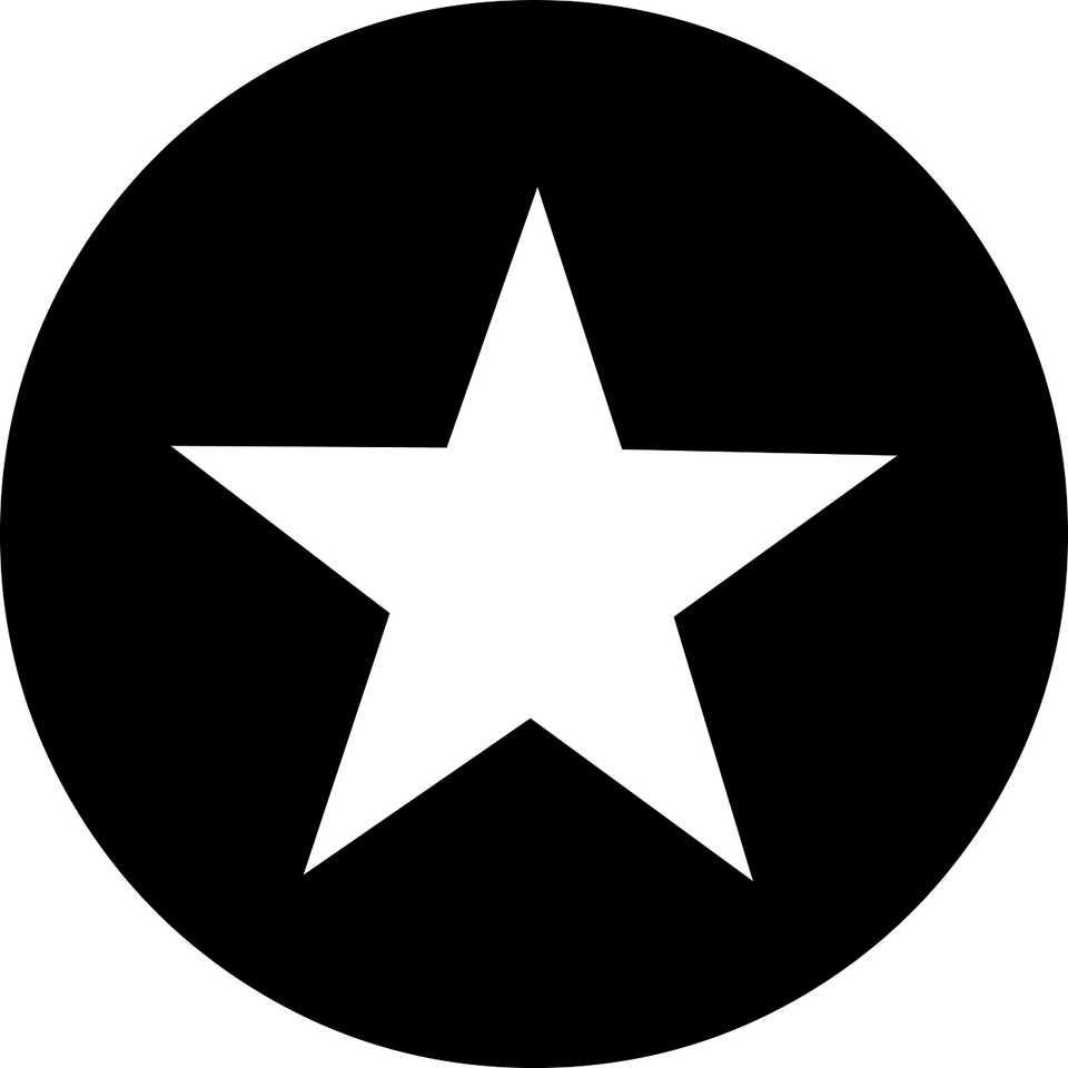 Round Star PNG