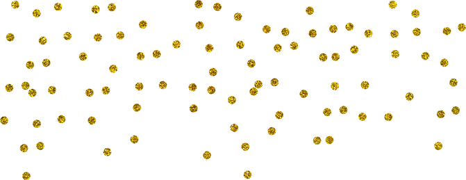 Golden Glitter PNG