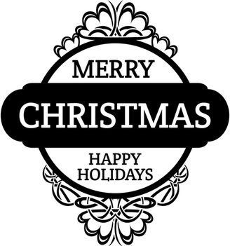 Christmas Round PNG