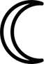 Crecent Moon PNG