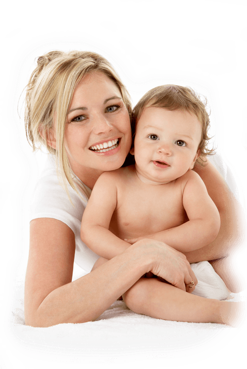 Mom With Baby PNG