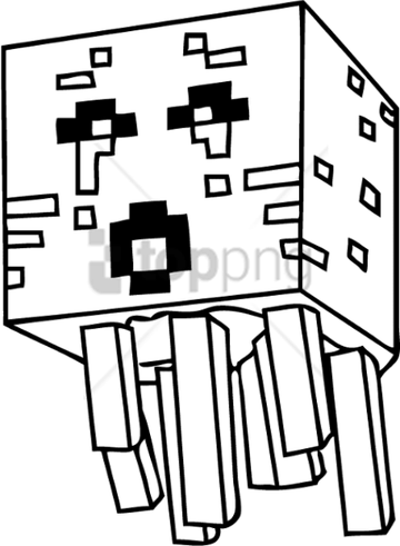 Minecraft Coloring Pages PNG