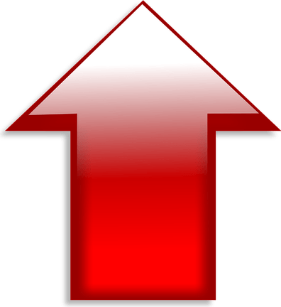 Red Arrow Sign PNG
