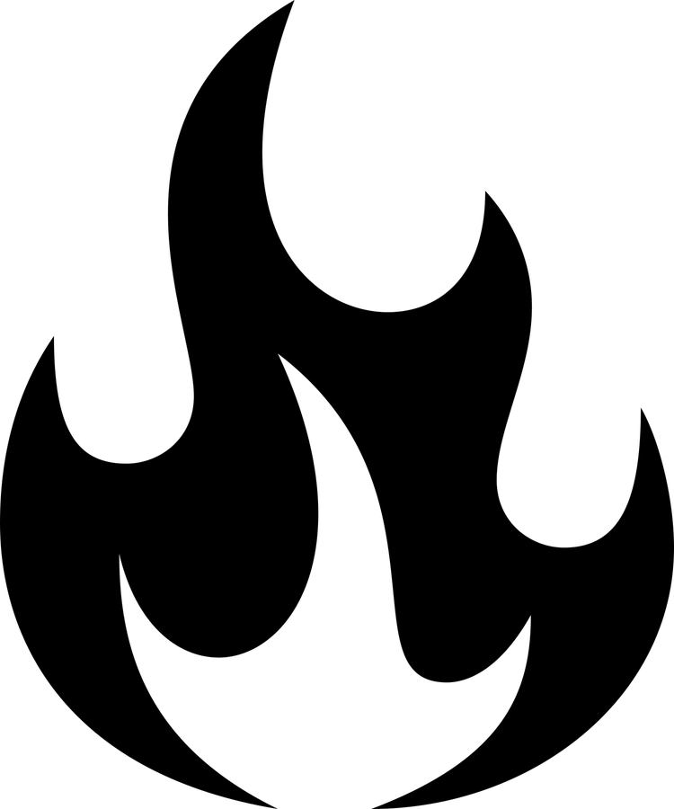 Black Fire PNG