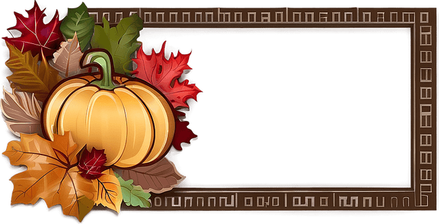 Thanksgiving Border PNG