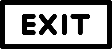Exit Sign PNG