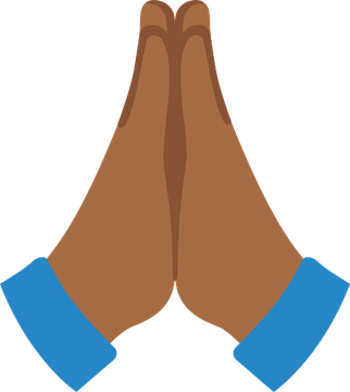 Prayer Hands Emoji PNG