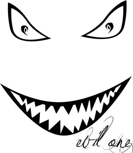 Evil Smile PNG