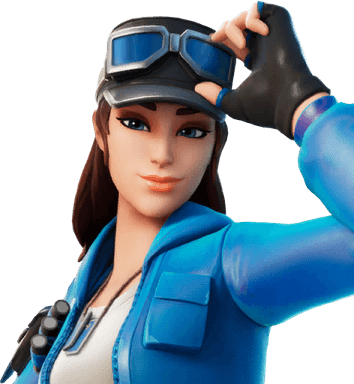 Fornite Blue Striker PNG