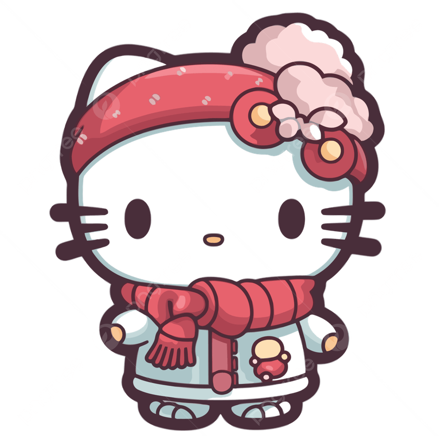 Hello Kitty Christmas PNG