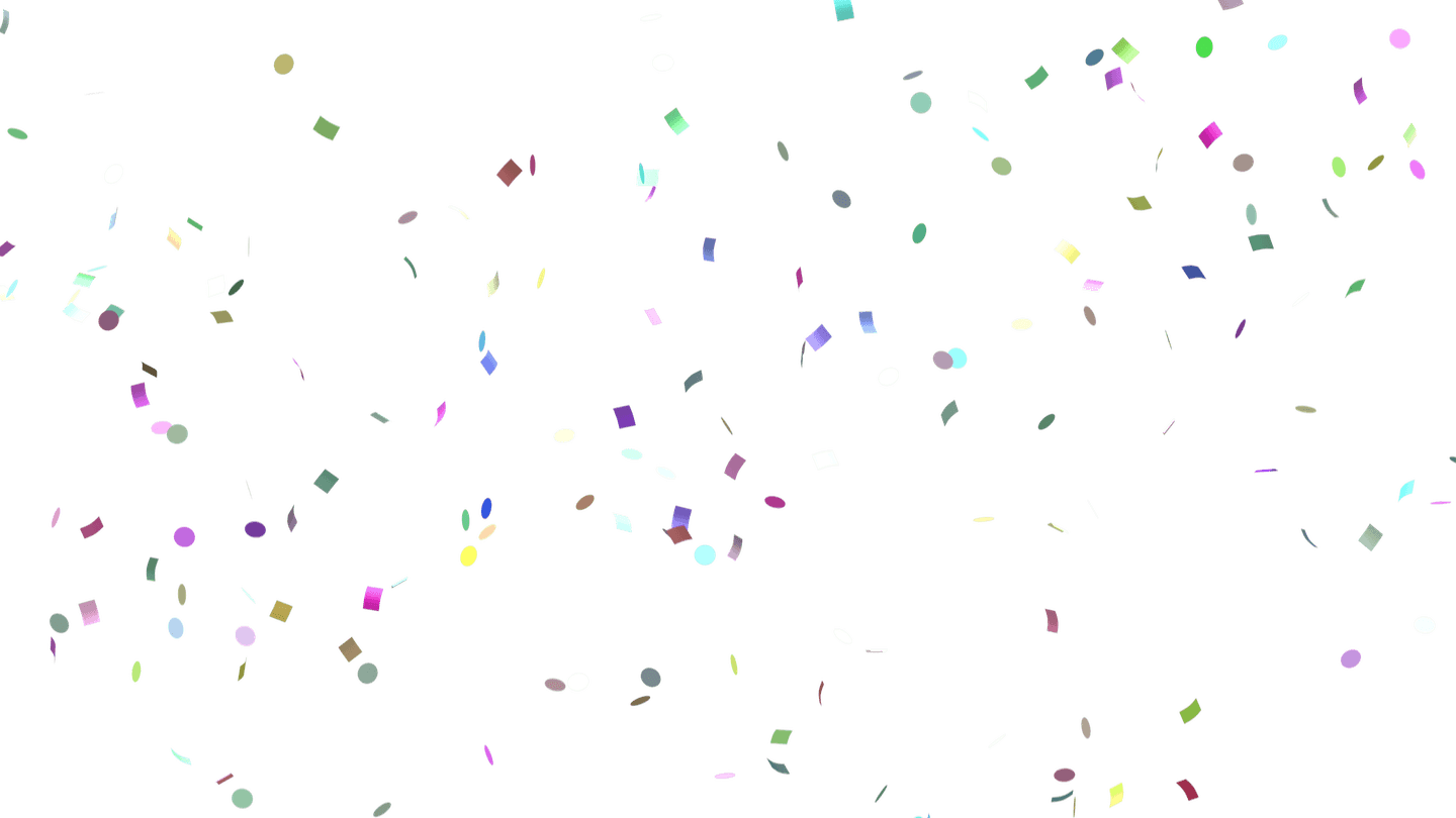 Confetti Sequence PNG