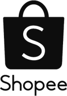 Shopee Logo Black PNG