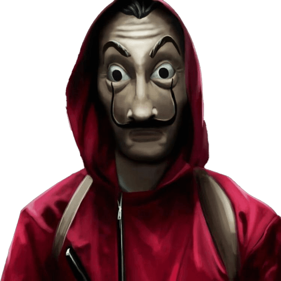 Money Heist Costume PNG