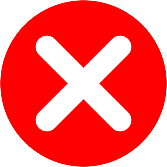 X Cross PNG