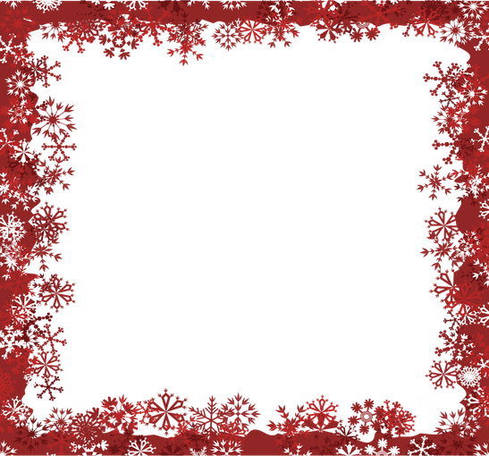 Frosty Border PNG