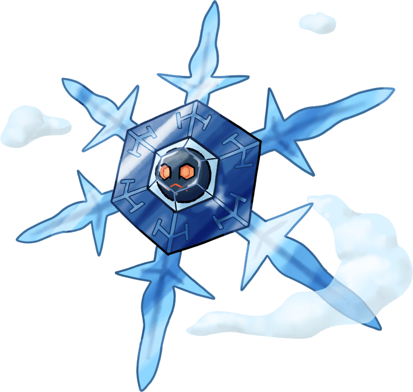 Cryogonal Pokemon PNG