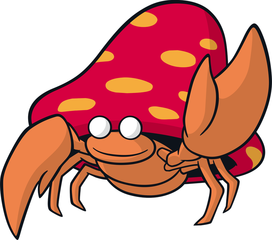 Parasect Pokemon PNG