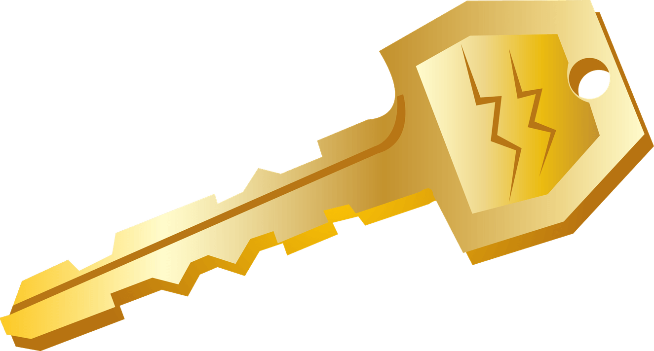 Gold Key PNG