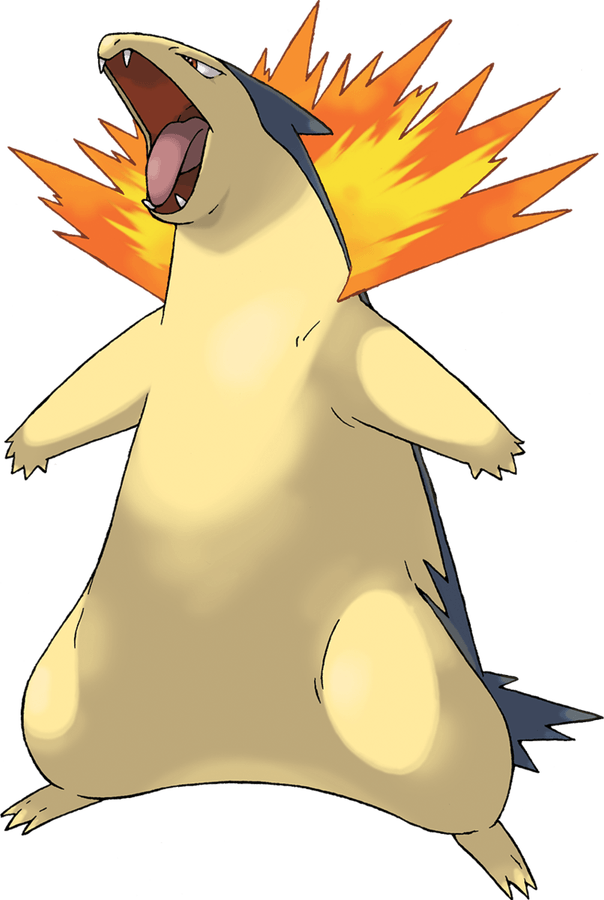 Typhlosion Pokemon PNG