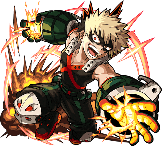 Katsuki Bakugo PNG