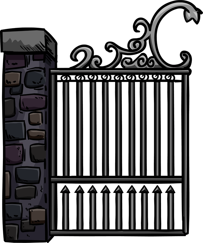 Metal Gate PNG