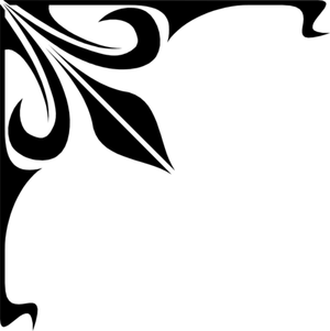 Line Corner Border PNG