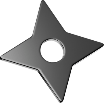 Ninja Star PNG
