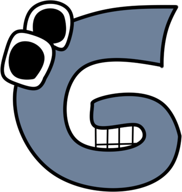 Alphabet Lore Letter G PNG