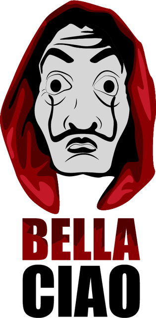 Money Heist Bella Ciao PNG