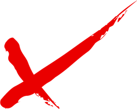X Red PNG