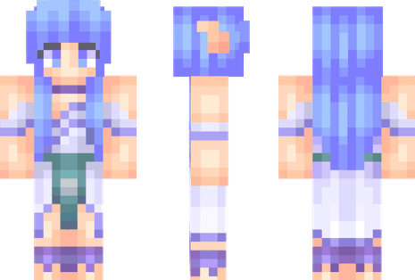 Girl Minecraft Skins PNG