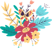 Boho Flowers PNG