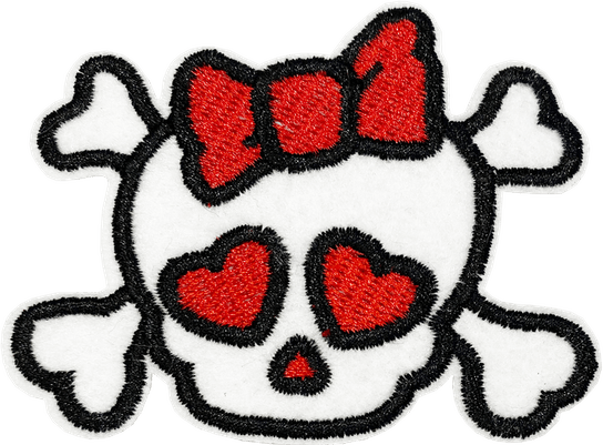 Skull Bow PNG