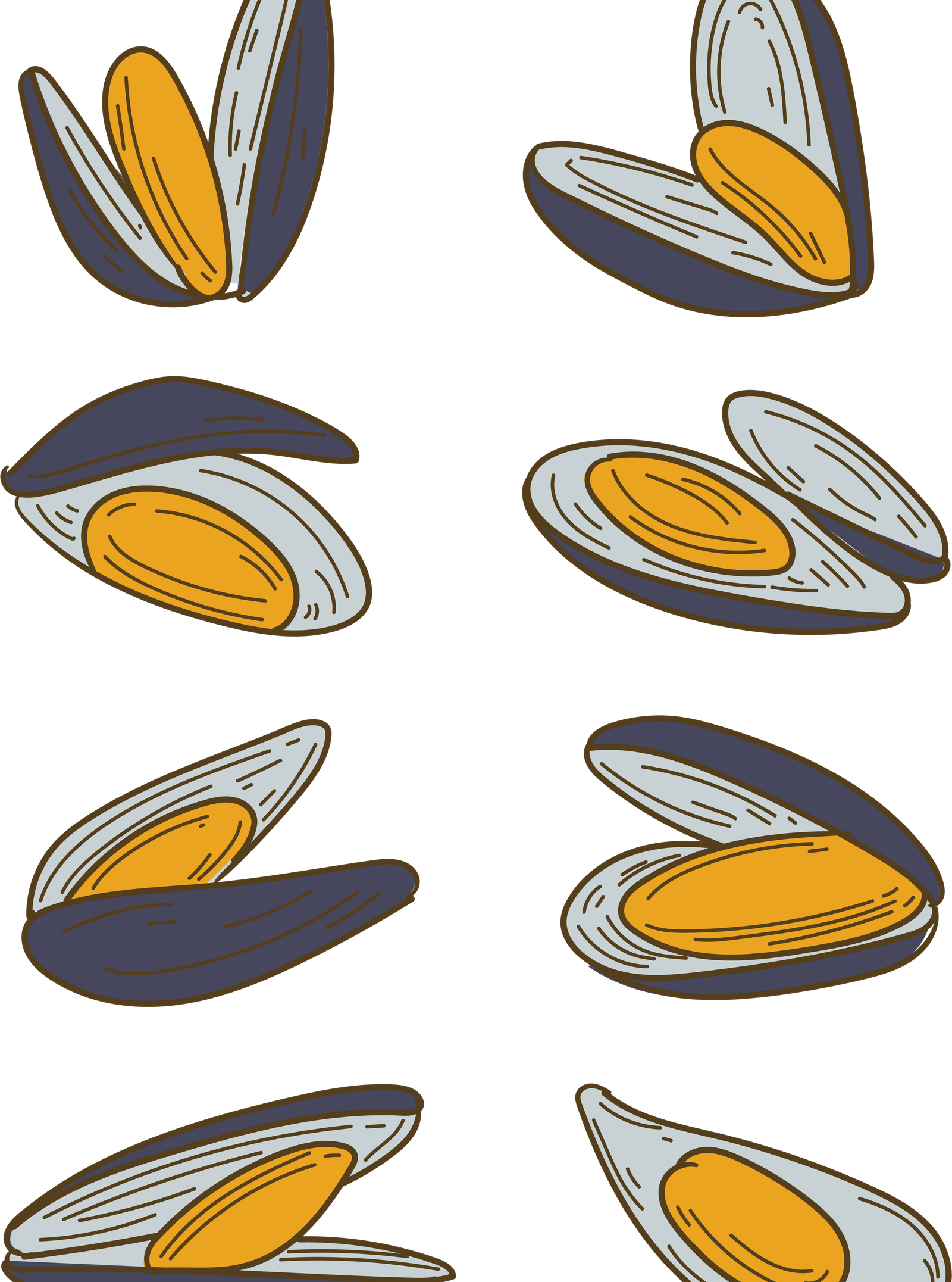 Mussels PNG