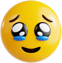 Pleading Emoji PNG