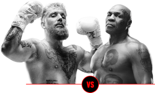 Jake Paul Vs Mike Tyson PNG