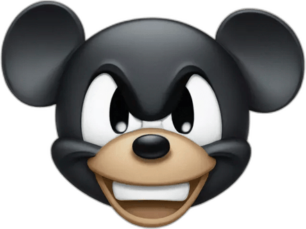 Angry Mickey Mouse PNG