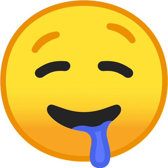 Drooling Emoji PNG