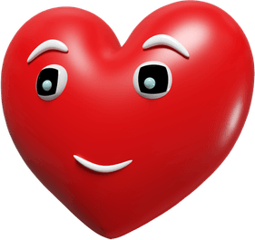 Red Heart Emoji PNG